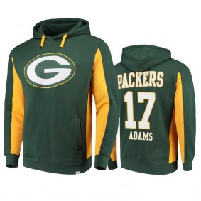 Green Bay Packers #17 Davante Adams Green Team Iconic Hoodie - Men