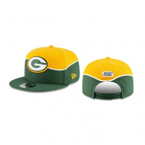 Green Bay Packers Gold 2019 NFL Draft On-Stage 9FIFTY Adjustable Hat - Men's
