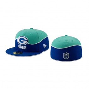Green Bay Packers Mint Green 2019 NFL Draft Spotlight 59FIFTY Fitted Hat - Men's