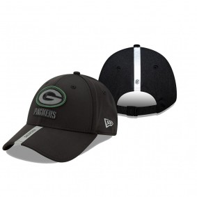Green Bay Packers Black 2020 NFL OTA Official 9FORTY Adjustable Hat