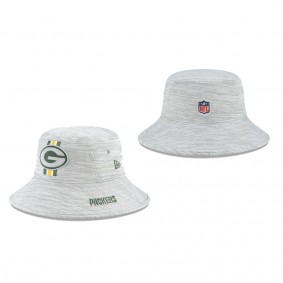 Green Bay Packers Gray 2021 NFL Training Camp Bucket Hat