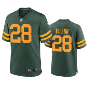 Green Bay Packers A.J. Dillon Green Alternate Game Jersey