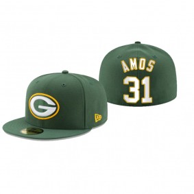 Green Bay Packers Adrian Amos Green Omaha 59FIFTY Fitted Hat