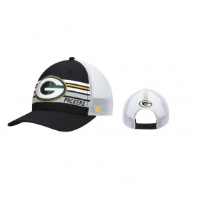 Green Bay Packers Black Altitude MVP Snapback Adjustable Hat
