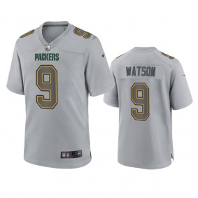 Green Bay Packers Christian Watson Gray Atmosphere Fashion Game Jersey
