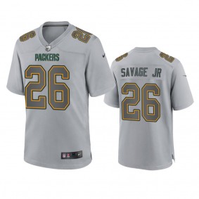 Green Bay Packers Darnell Savage Jr. Gray Atmosphere Fashion Game Jersey
