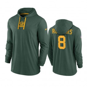 Men's Green Bay Packers Amari Rodgers Green Hoodie Tri-Blend Sideline Performance T-Shirt