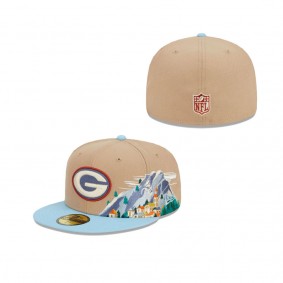 Green Bay Packers Snowcapped 59FIFTY Fitted Hat