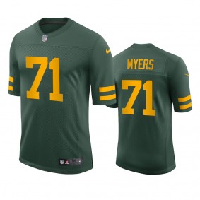 Josh Myers Green Bay Packers Green Vapor Limited Jersey