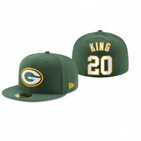 Green Bay Packers Kevin King Green Omaha 59FIFTY Fitted Hat