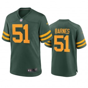 Green Bay Packers Krys Barnes Green Alternate Game Jersey