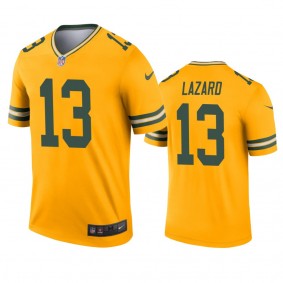 Green Bay Packers Allen Lazard Gold Inverted Legend Jersey