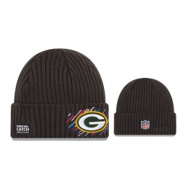 Men's Green Bay Packers Charcoal 2021 NFL Crucial Catch Knit Hat