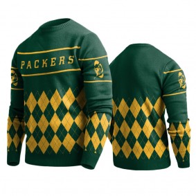 Men's Green Bay Packers Green Retro Sweater