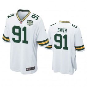 Green Bay Packers Preston Smith White 100 Seasons Game Jersey
