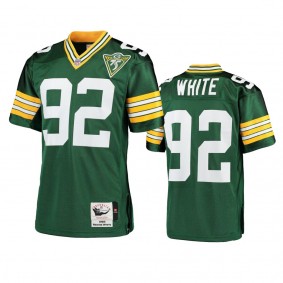 Reggie White Packers Mitchell & Ness Green 1993 Throwback Authentic Jersey