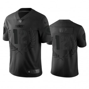 Green Bay Packers Aaron Rodgers Black 2020 NFL MVP Vapor Limited Jersey