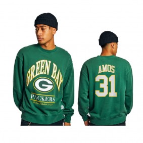 Men's Green Bay Packers Adrian Amos Green Vintage Sweatshirt