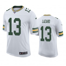 Green Bay Packers Allen Lazard White 100th Season Vapor Limited Jersey