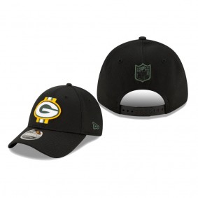Green Bay Packers Black 2021 NFL Training Camp 9FORTY Adjustable Hat