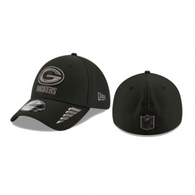 Green Bay Packers Black Rush 39THIRTY Flex Hat