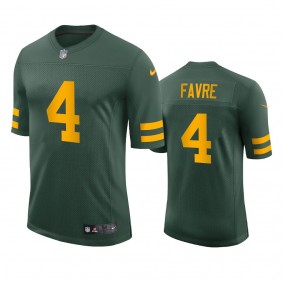 Green Bay Packers Brett Favre Green Vapor Limited Jersey