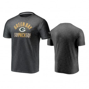 Green Bay Packers Charcoal Space Dye Hometown T-Shirt