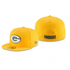 Green Bay Packers Gold Omaha 59FIFTY Hat