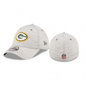 Green Bay Packers Gray 2022 NFL Training Camp Coach 39THIRTY Flex Hat