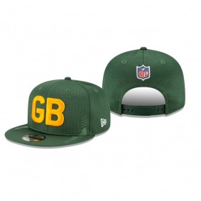 Green Bay Packers Green 2021 NFL Sideline Home Alt 9FIFTY Hat