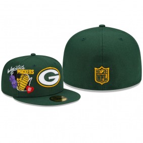 Green Bay Packers Green City Cluster 59FIFTY Fitted Hat