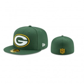 Green Bay Packers Green Crystals From Swarovski 59Fifty Fitted Hat