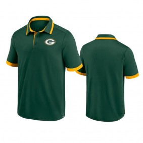Green Bay Packers Green Tipped Polo