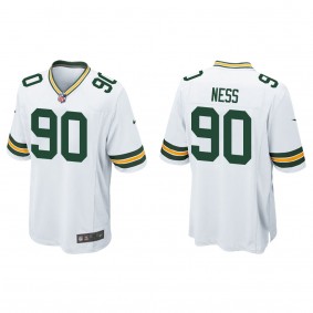 Men's Green Bay Packers Lukas Van Ness White 2023 NFL Draft Game Jersey