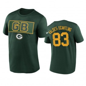 Green Bay Packers Marquez Valdes-Scantling Green Alt Logo T-Shirt