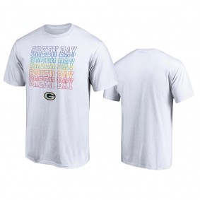 Green Bay Packers White City Pride T-Shirt