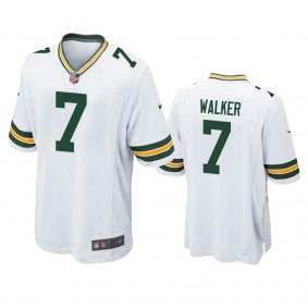 Green Bay Packers Quay Walker White 2022 NFL Draft Game Jersey