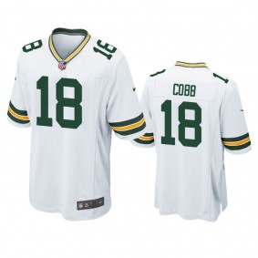 Green Bay Packers Randall Cobb White Game Jersey