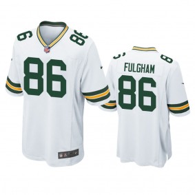 Green Bay Packers Travis Fulgham White Game Jersey