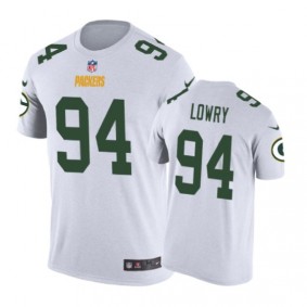 Green Bay Packers #94 Dean Lowry Color Rush Nike T-Shirt - Men's