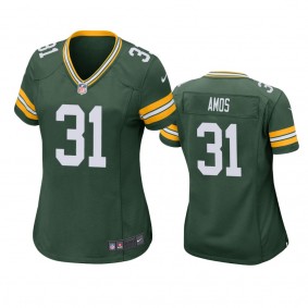 Green Bay Packers #31 Adrian Amos Green Game Jersey - Women's