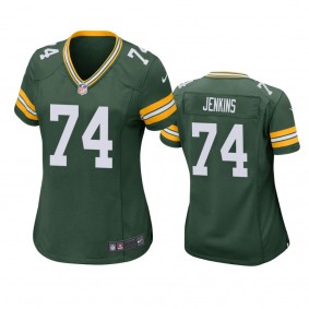 Green Bay Packers Elgton Jenkins Green 2019 NFL Draft Game Jersey