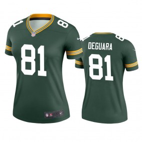 Green Bay Packers Josiah Deguara Green Legend Jersey - Women's