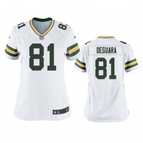 Green Bay Packers Josiah Deguara White Game Jersey
