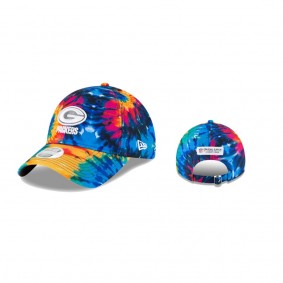 Women's Green Bay Packers Multi-Color 2020 NFL Crucial Catch 9TWENTY Adjustable Hat