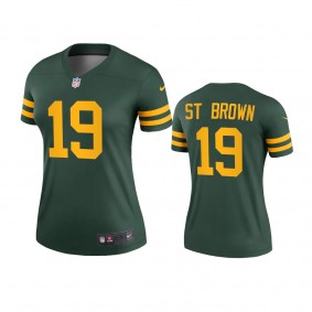Green Bay Packers Equanimeous St. Brown Green Alternate Legend Jersey - Women's