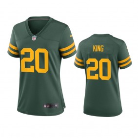 Women's Green Bay Packers Kevin King Green Alternate Game Jersey