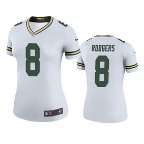Green Bay Packers Amari Rodgers White Color Rush Legend Jersey - Women's