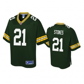 Green Bay Packers Eric Stokes Green Pro Line Jersey - Youth