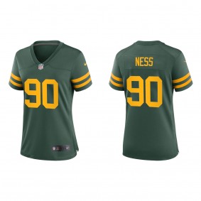 Women's Green Bay Packers Lukas Van Ness Green 2023 NFL Draft Alternate Game Jersey
